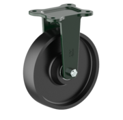 LIV SYSTEMS Ruota fissa 200 mm per carichi pesanti, ghisa, 1100 kg