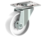 standard Swivel castor + solid polypropylene wheel Ø108 x W36mm for  150kg Prod ID: 31805