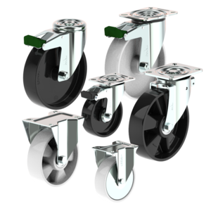 Nylon (PA6) wheels & castors