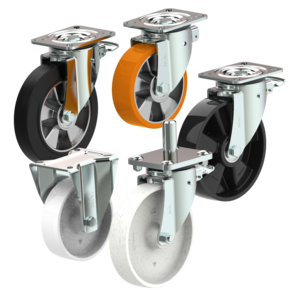 Heavy duty wheels & castors