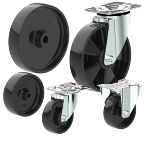 Heat resistant wheels & castors