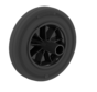 wheel only +  rubber tread Ø200 x W50mm for 160kg Prod ID: 68947