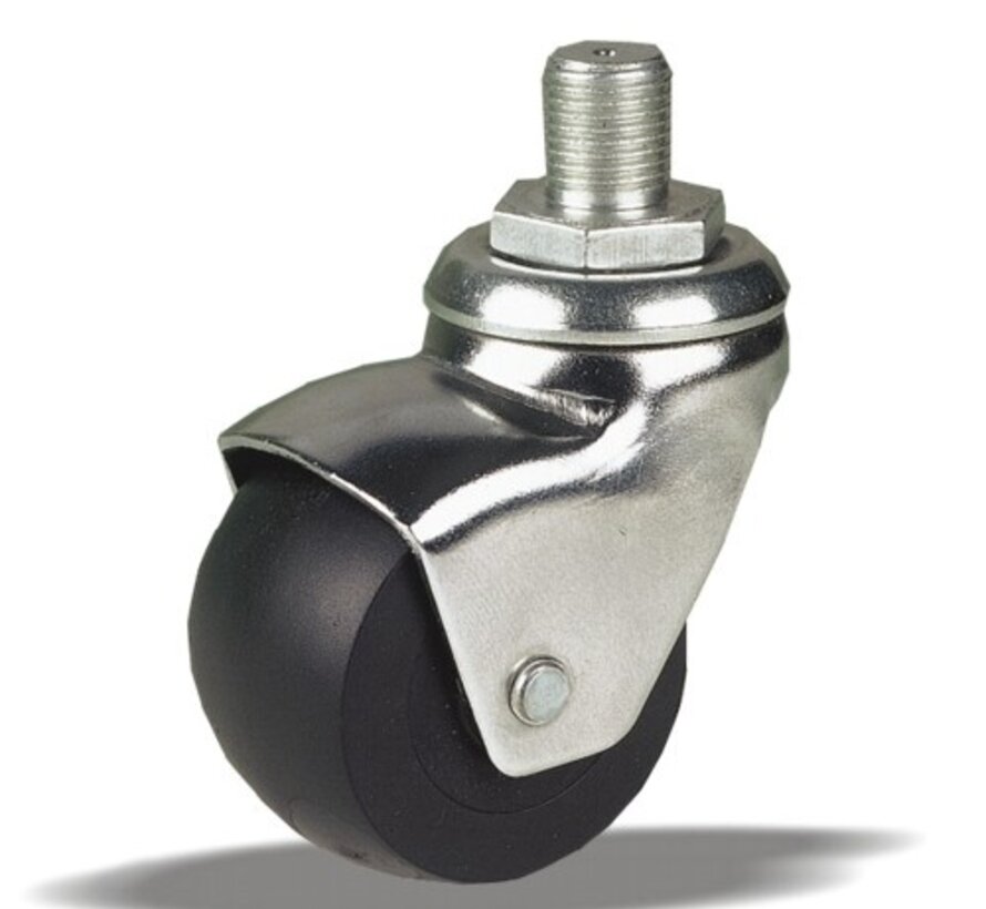 Swivel castor +    Ø45 x W29mm for 50kg Prod ID: 65656