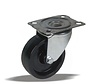 Swivel castor + solid heat resistant polyamide wheel Ø125 x W38mm for 200kg Prod ID: 44914 - Copy
