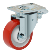 LIV SYSTEMS Vrtljivo kolo s popolno zavoro 125 mm za velike obremenitve, 500 kg