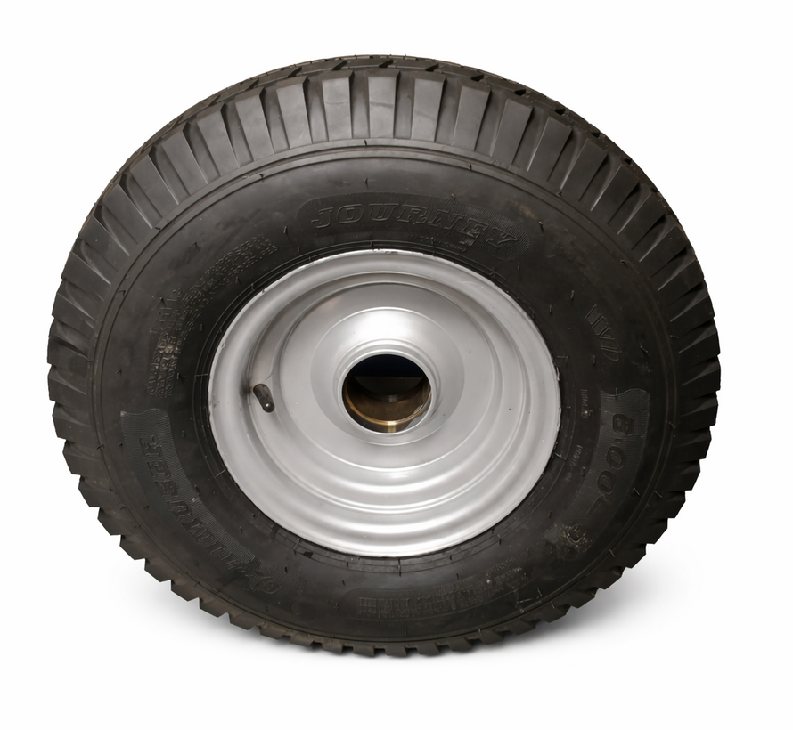 pour sols rugueux roue + pneu en caoutchouc noir Ø350 x W100mm pour 300kg Prod ID: 22899 - Copy