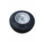 ruota + pneumatico in gomma nera Ø350 x W100mm per 300kg - Copy - Copy