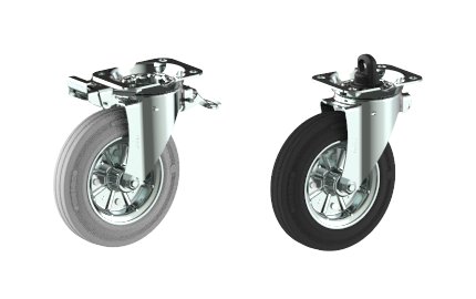  Leader nel settore delle ruote e dei contenitori per rifiuti