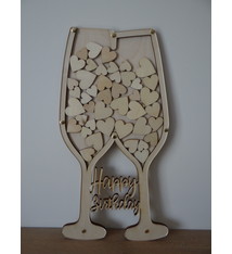 Gastenboek alternatief glazen