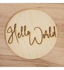 "hello world" aankondiging