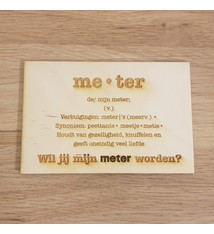 Kaart Meter/Peter