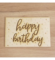 Kaart Happy Birthday
