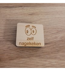 Stempel juf/meester zelf nagekeken