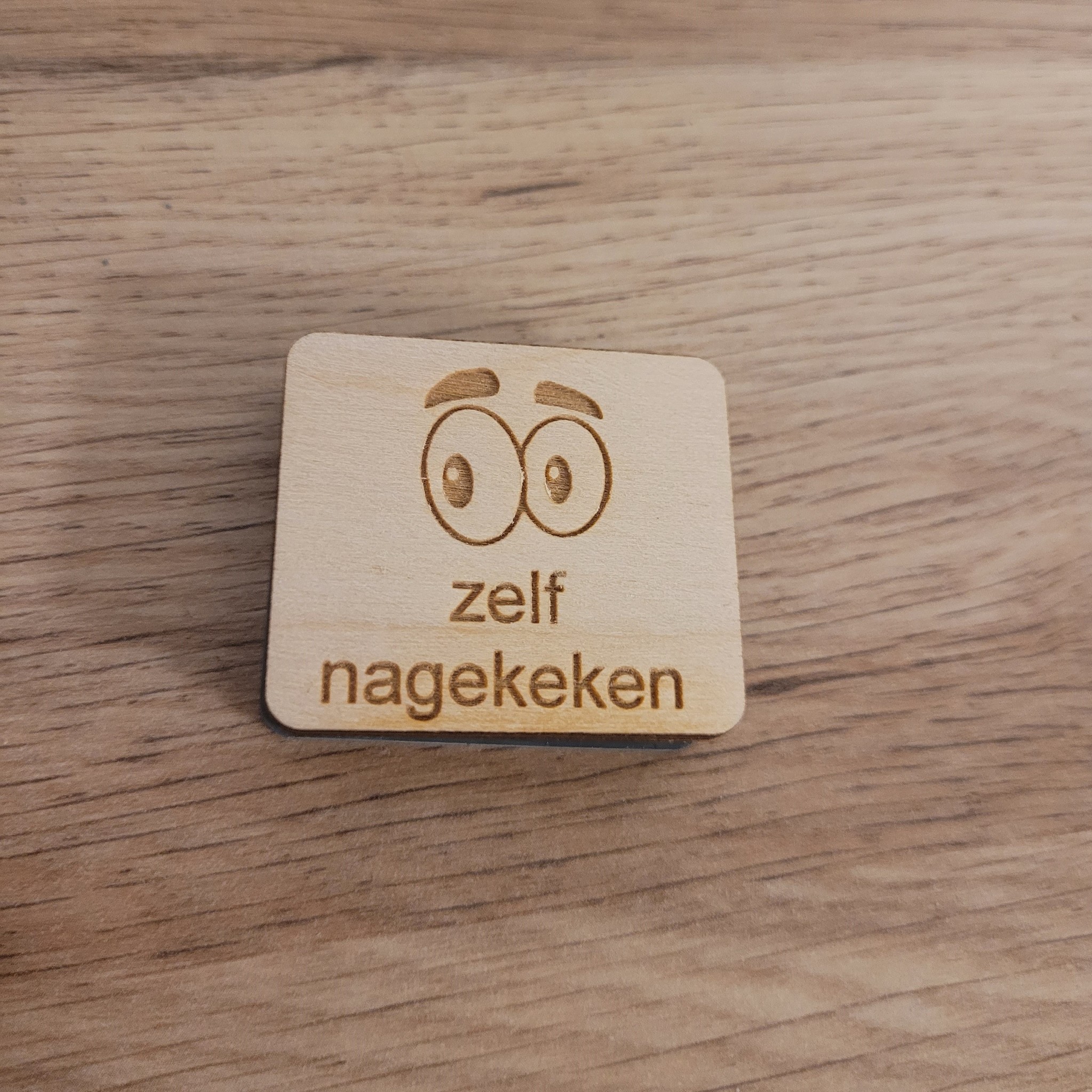 Stempel juf/meester zelf nagekeken