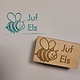 Stempel juf/meester bijtje