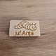 Stempel juf/meester rups