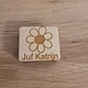 Stempel juf/meester bloem