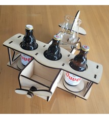 Biergeschenk  vliegtuig