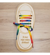 Schoen veters strikken