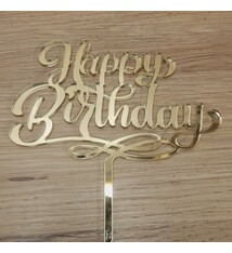 Taarttopper Happy Birthday Krul