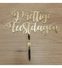 Taarttopper Prettige Feestdagen