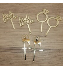 Cupcaketoppers Bride to Be