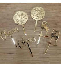 Cupcaketoppers Happy New Year