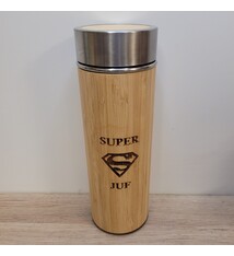 Bamboe thermosfles