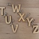 Sleutelhanger letter