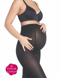 Penti Zwangerschapspanty 90 denier - katoen