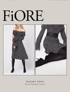 Fiore Trendy panty met stippen - 40 denier
