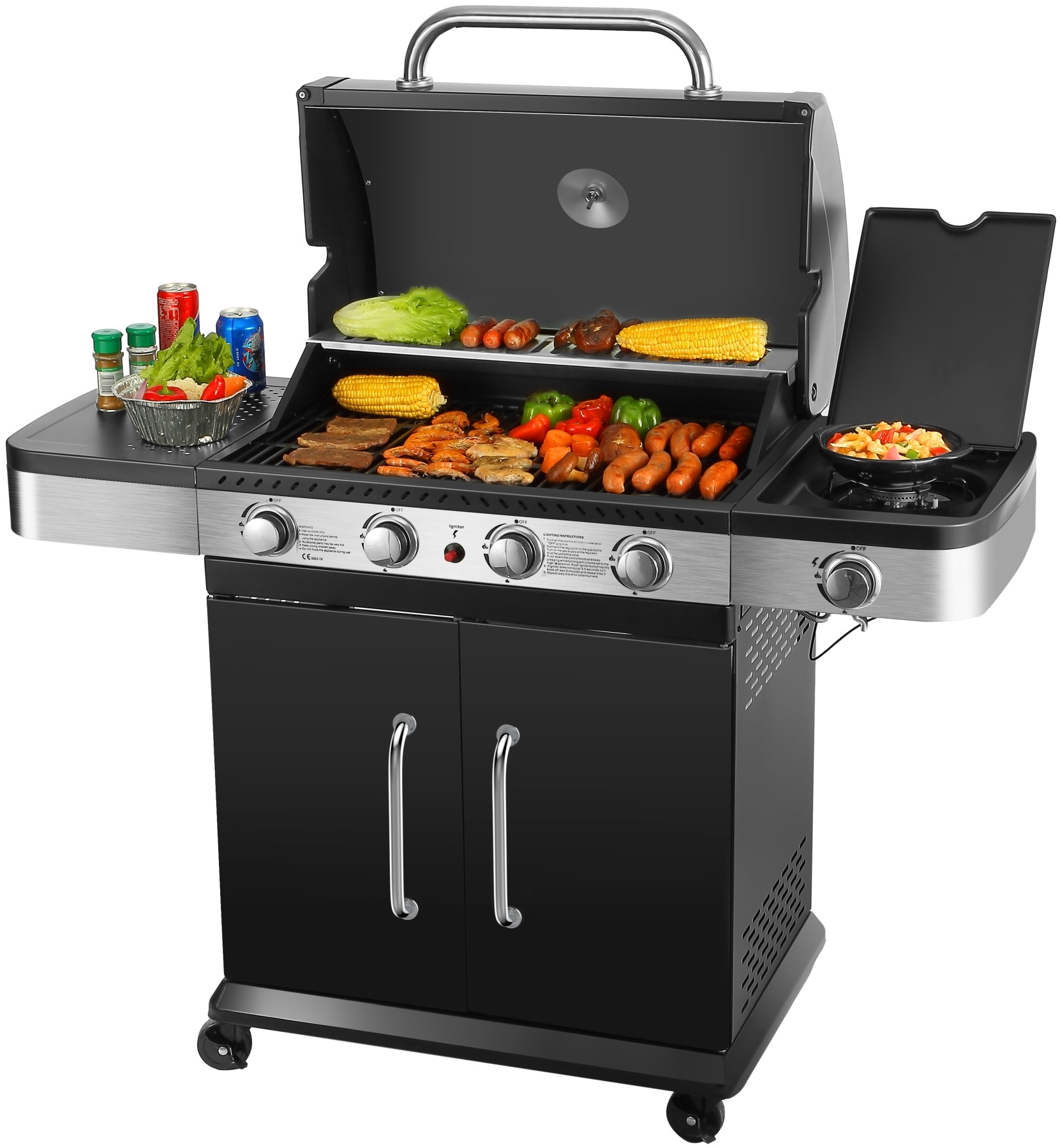 El Fuego Burlington Gas barbecue
