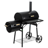 El Fuego Dakota  houtskoolgrill en off-set smoker