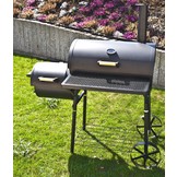 El Fuego Dakota  houtskoolgrill en off-set smoker