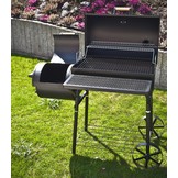 El Fuego Dakota  houtskoolgrill en off-set smoker