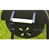 El Fuego Dakota  houtskoolgrill en off-set smoker