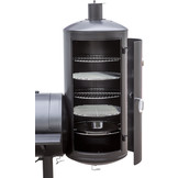 El Fuego Kiona houtskoolgrill, off-set en verticale smoker