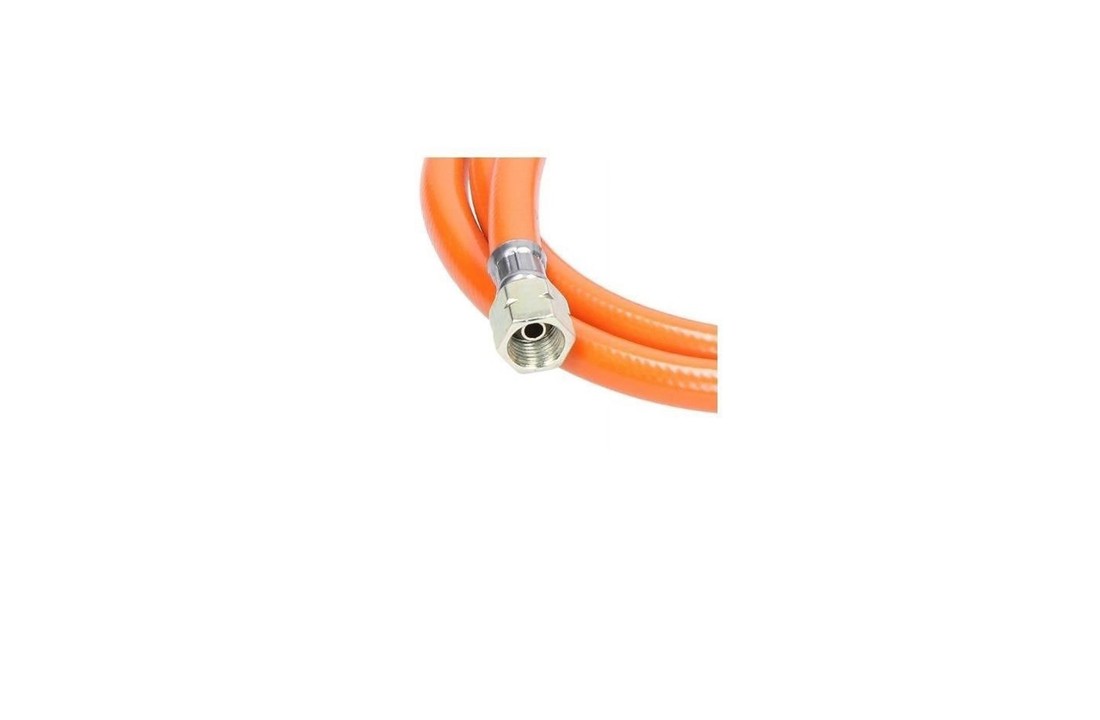 Gasslang 1/4 links 80 cm