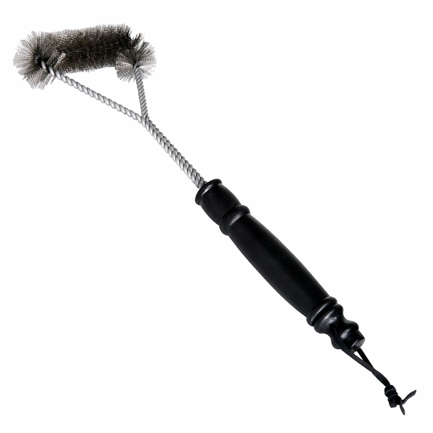 Driezijdige barbecue borstel 30 cm