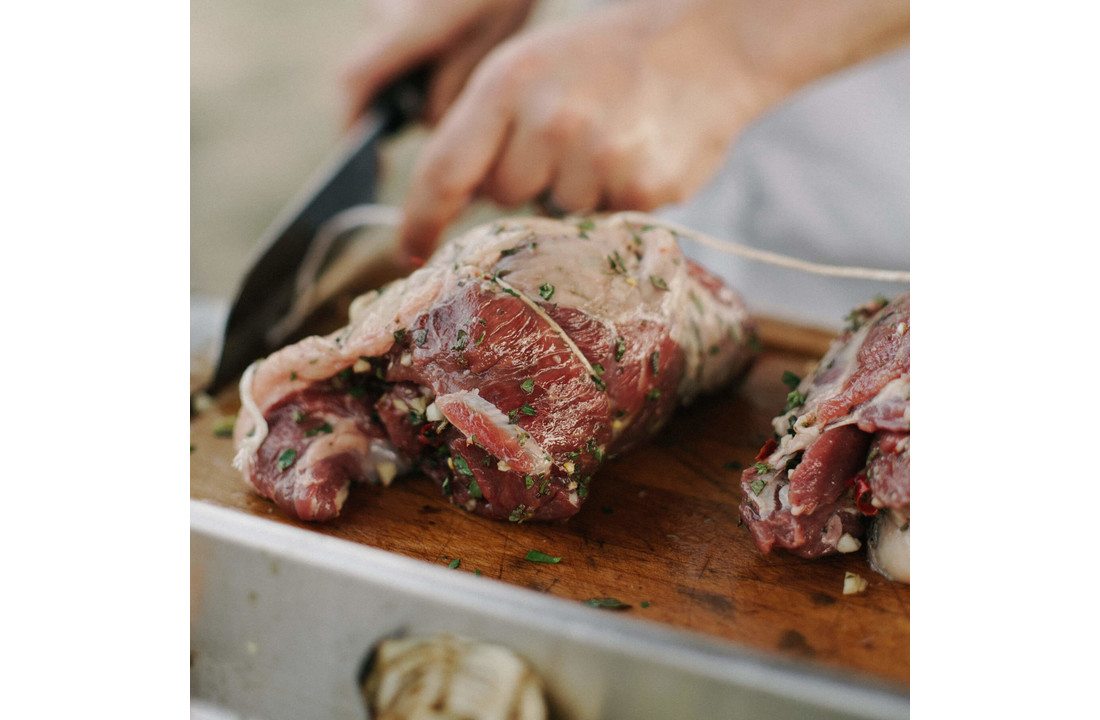 Marinade-set van roestvrij staal