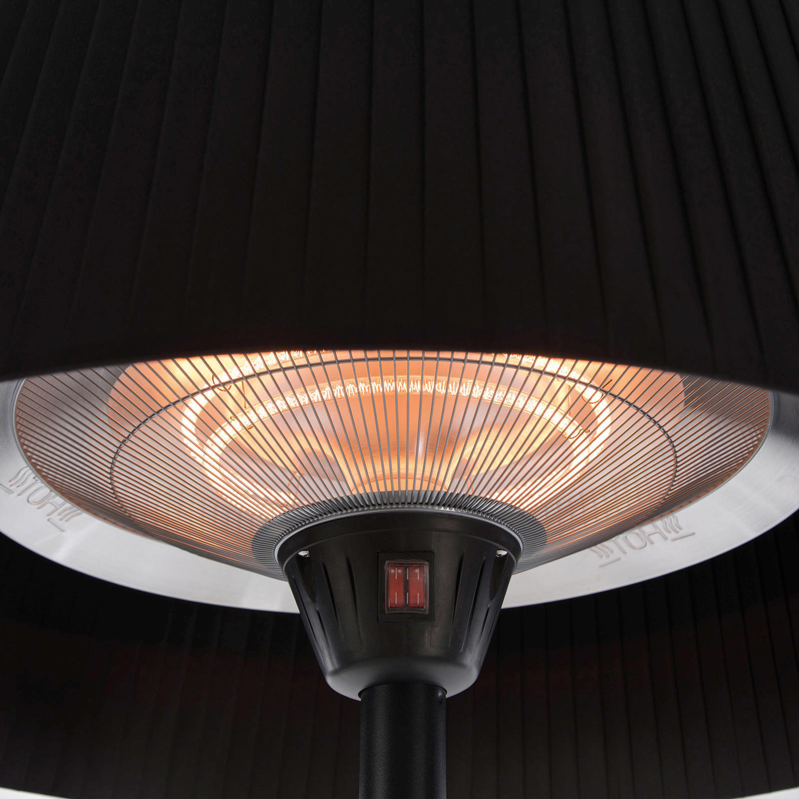 Sunred Artix staande heater zwart 2100