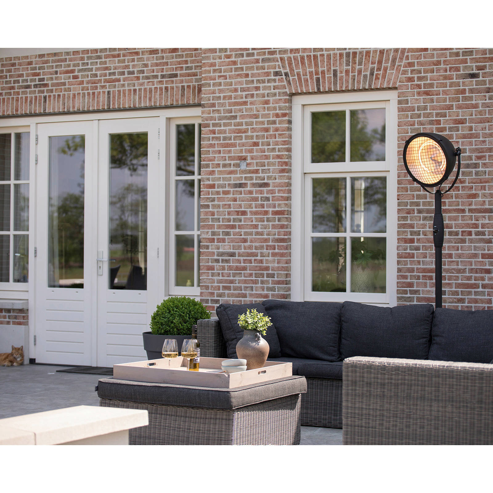 Sunred Indus staande heater 2100