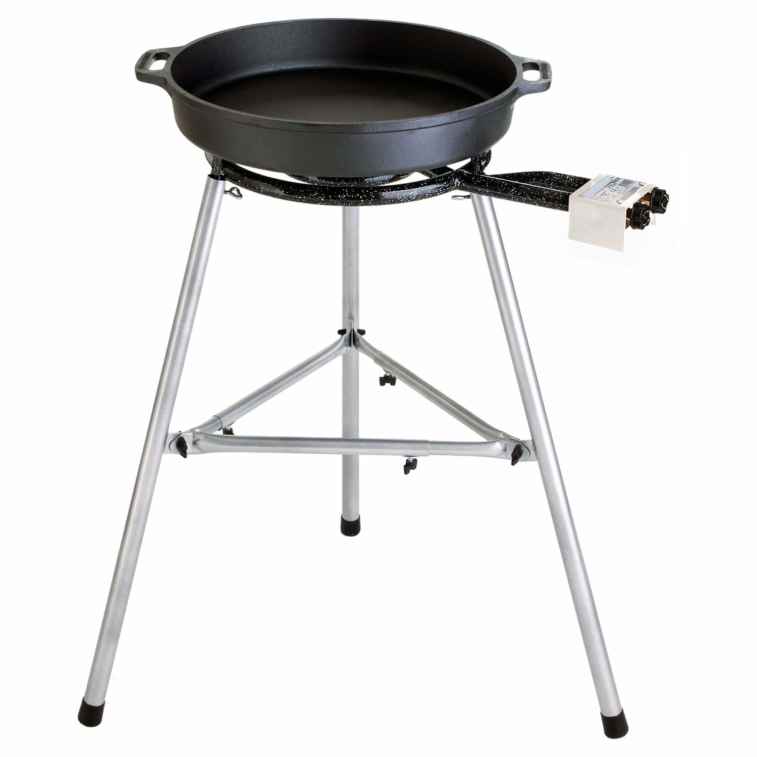 Paella World gietijzeren pan set 3