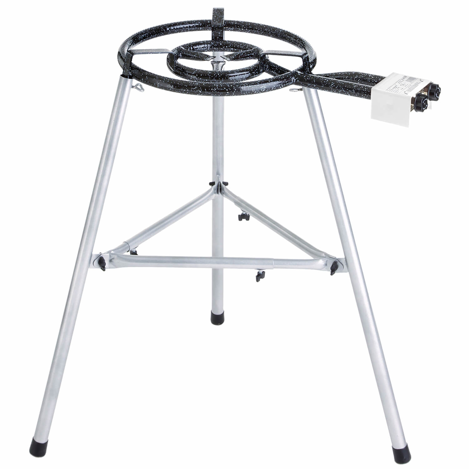 Paella World gietijzeren grillplaat set 1