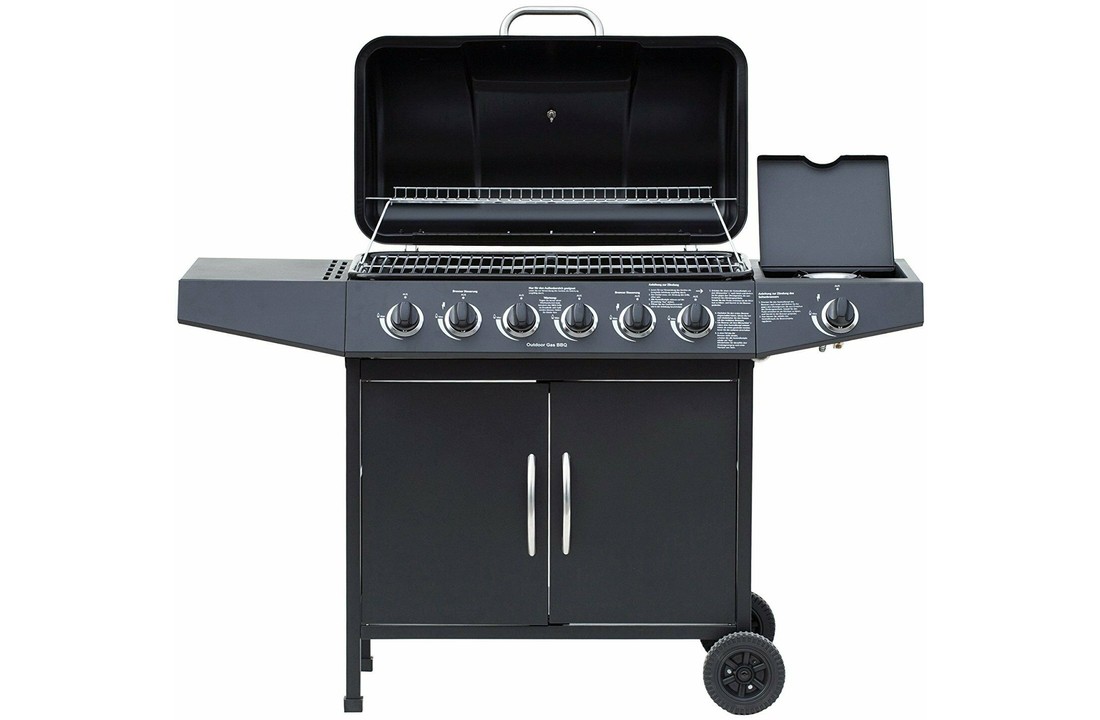 El Fuego Dayton 6.1 Zwart Gas barbecue