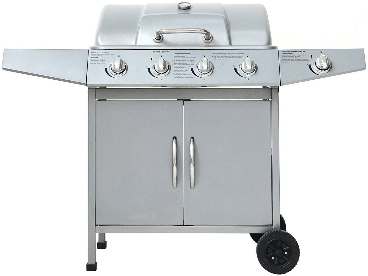 El Fuego Dayton 4.1 Zilver Gas barbecue