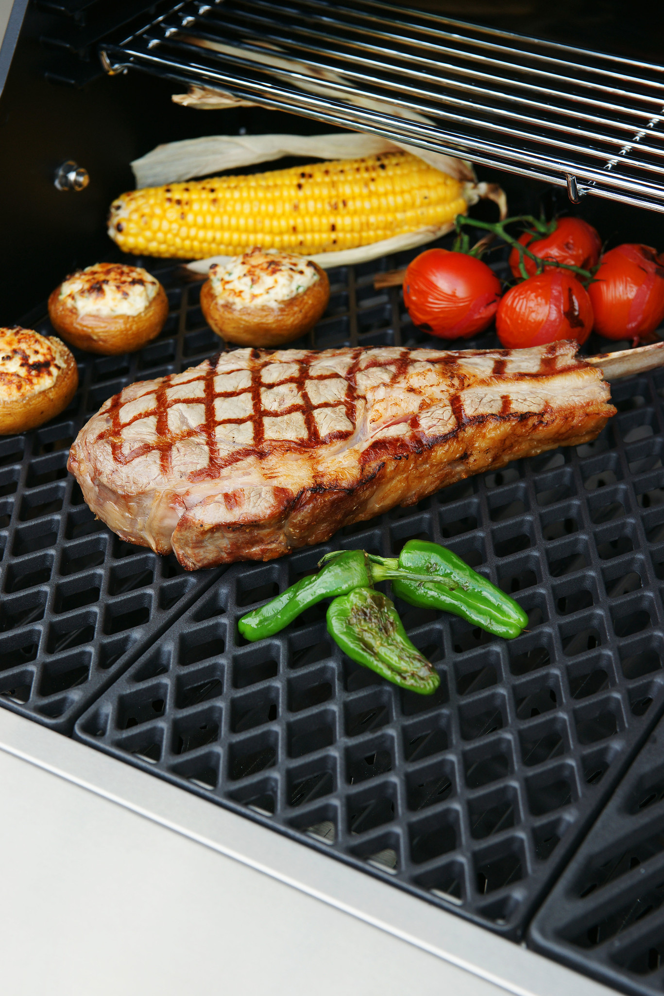 Outdoor Chef Rooster Dualchef Gietijzer set van 2 stuks
