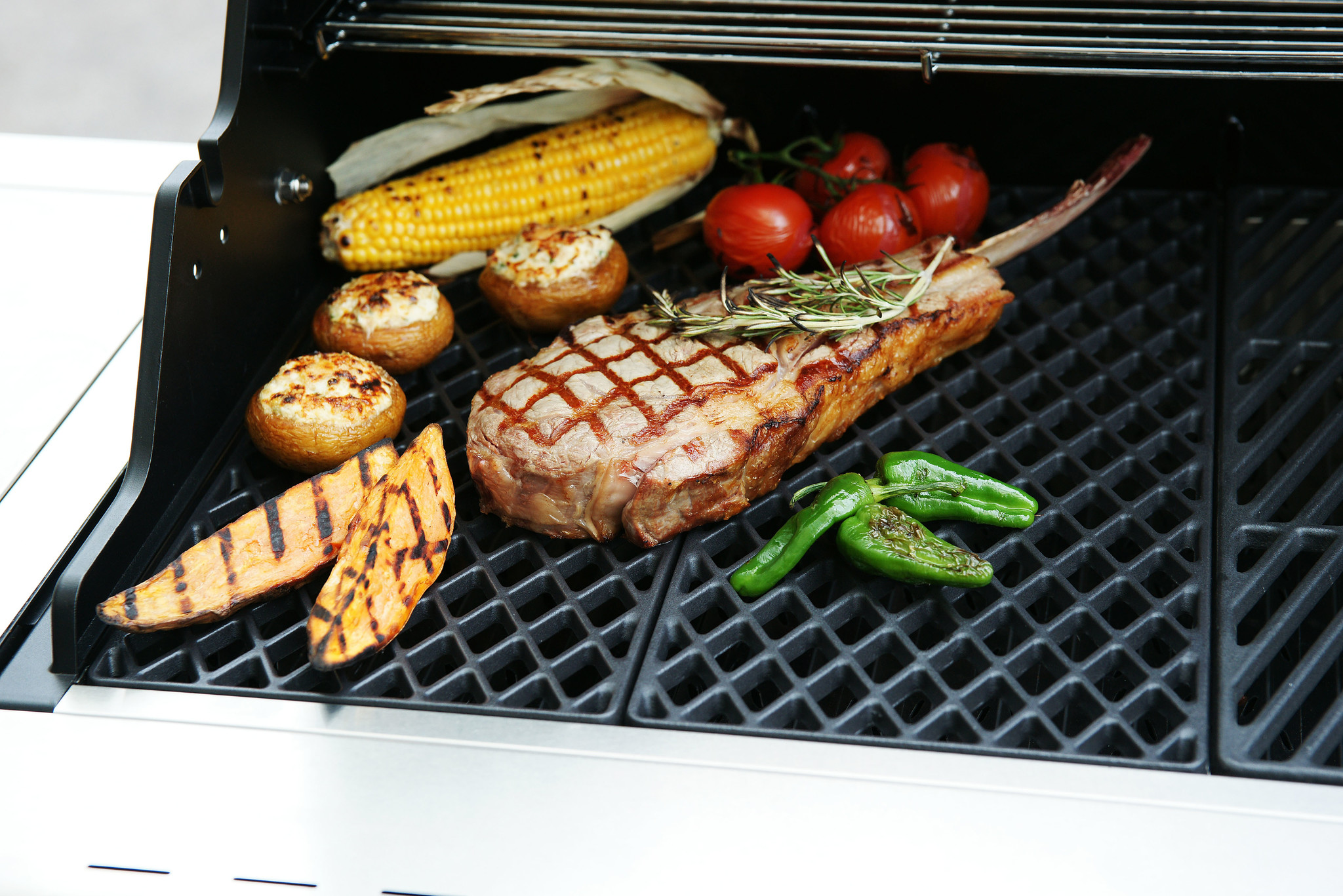 Outdoor Chef Rooster Dualchef Gietijzer set van 2 stuks