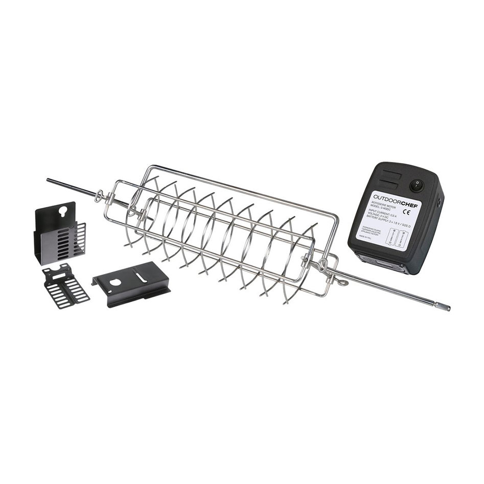 Outdoor Chef Rotiserie Dualchef Draaikorfset