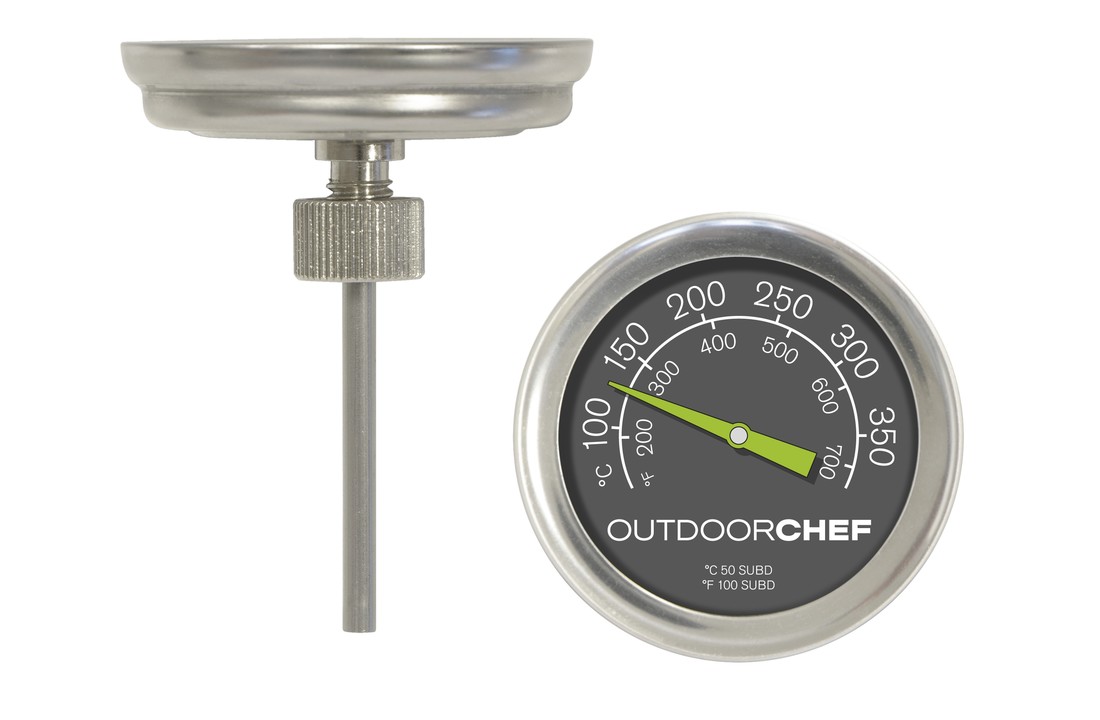 Outdoor Chef Thermometer universeel voor kogelbarbecues